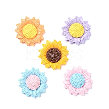 Opaque Resin Decoden Cabochons CRES-Q221-05A-1