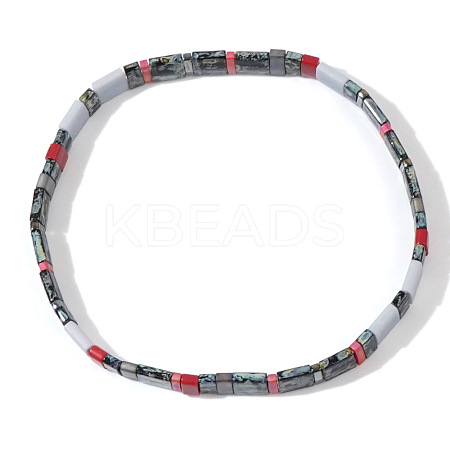 Vintage Ethnic Style Glass Seed Beads Stretch Bracelets for Women EH7956-5-1