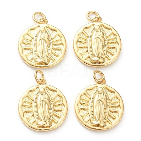Brass Pendants KK-P200-09G-1