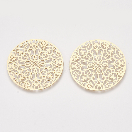 Brass Filigree Joiners Links X-KKC-T001-11KC-1