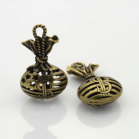Hollow Tibetan Style Alloy Pendants LS-PALLOY-J416-26AB-NF-1