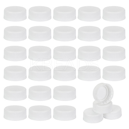 Plastic Bottle Cap SIL-WH0045-61A-1