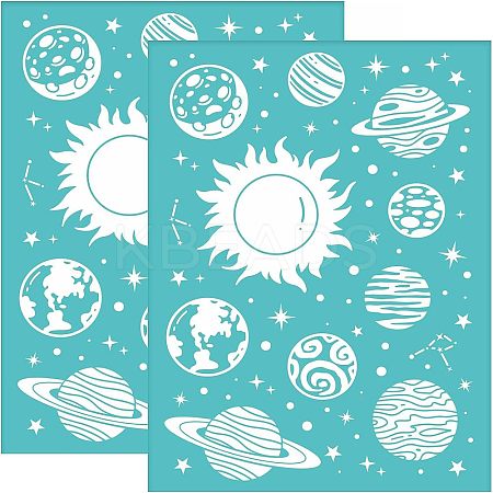 Self-Adhesive Silk Screen Printing Stencil DIY-WH0337-037-1