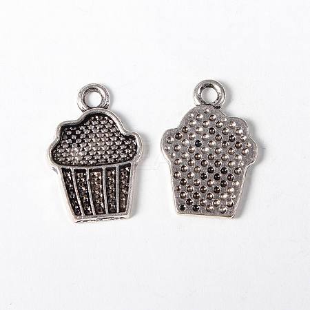 Tibetan Style Alloy Drink Charms TIBEP-A100748-S-LF-1