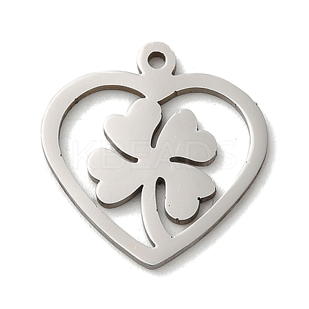 Non-Tarnish 201 Stainless Steel Pendants LS-STAS-E206-06P-02-1