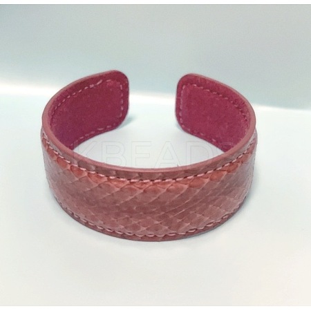 Minimalist Leather Cuff Bangles for Women FS-WG0F18A-05-1