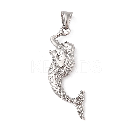 Non-Tarnish 304 Stainless Steel Big Pendants STAS-Z071-01P-1