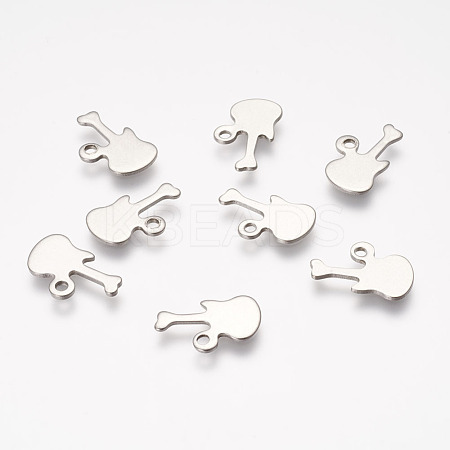 Tarnish Resistant 201 Stainless Steel Charms STAS-P121-14-1