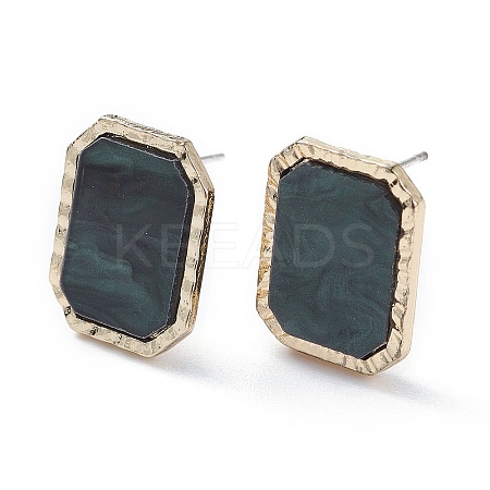 (Defective Closeout Sale) Alloy Stud Earring Findings PALLOY-XCP0001-72B-1