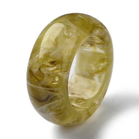Resin Imitation Gemstone Bangles BJEW-B074-04A-1