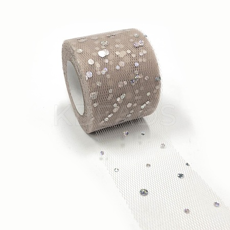 Glitter Sequin Deco Mesh Ribbons OCOR-P010-A-C37-1