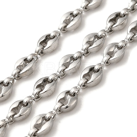 304 Stainless Steel Coffee Bean Chains CHS-C013-03P-1