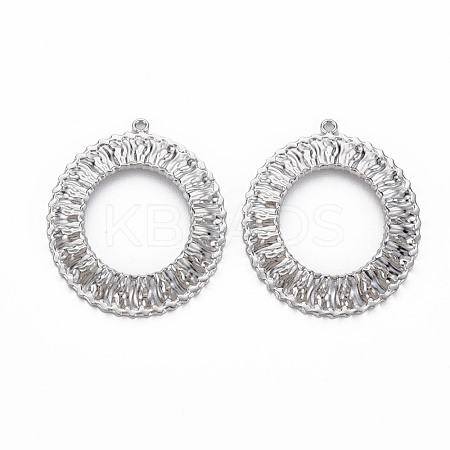 Non-Tarnish 304 Stainless Steel Pendants STAS-N097-096P-NR-1