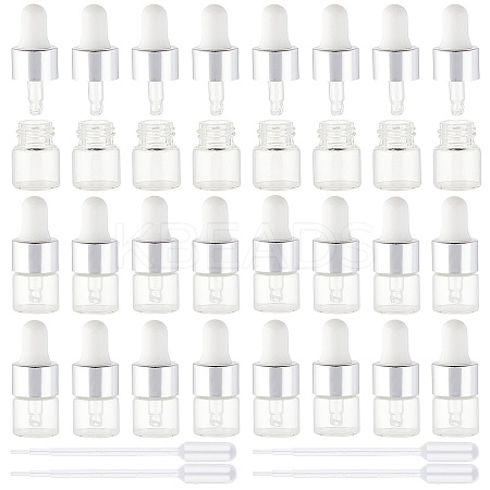 1ml Glass Dropper Bottles MRMJ-AR0001-01-1