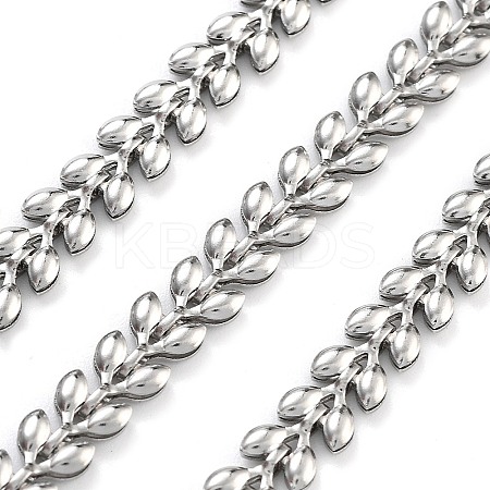 Non-Tarnish 304 Stainless Steel Link Chain CHS-H026-11P-1