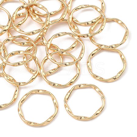SHEGRACE Brass Linking Rings XGRQ58458-777G-1