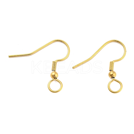 304 Stainless Steel Earring Hooks STAS-B047-30G-1