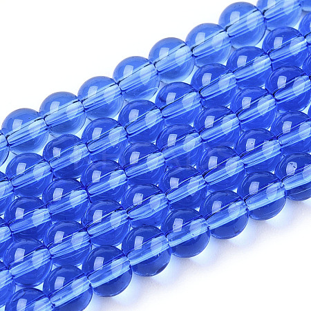 Transparent Glass Beads Strands LS-GLAA-T032-T4mm-04-1
