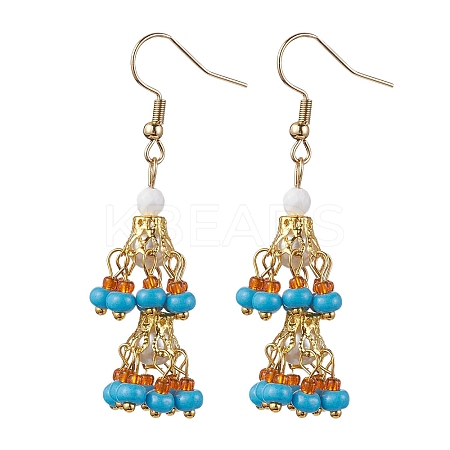 304 Stainless Steel Dangle Earrings EJEW-MZ00130-02-1