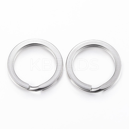 Tarnish Resistant 304 Stainless Steel Split Key Rings LS-STAS-P177-1.8x20mm-P-1
