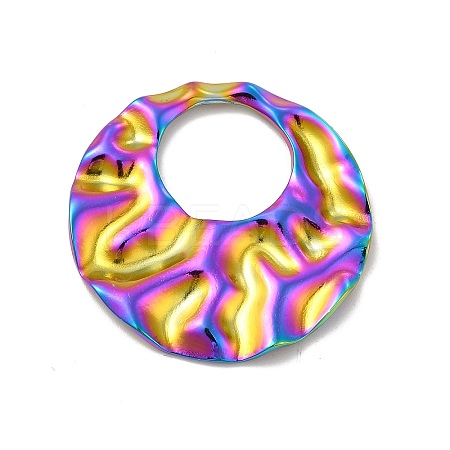 Ion Plating(IP) 304 Stainless Steel Pendants STAS-B032-16MC-1