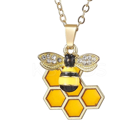 Alloy Pendant Necklaces NJEW-TA00157-1