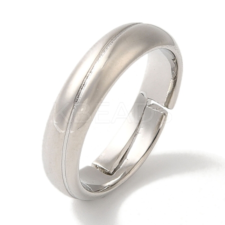 Rack Plating Brass Adjustable Finger Rings for Women RJEW-L123-005P-1