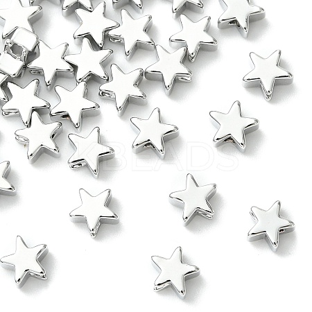SHEGRACE Brass Star Beads XGRPCU878-300P-1
