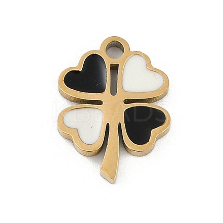 304 Stainless Steel Enamel Charms STAS-I325-100A-G-1