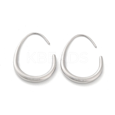 Non-Tarnish 304 Stainless Steel Dangle Earrings LS-EJEW-H115-38P-1