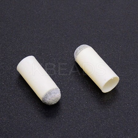 Plastic Billiards Cue Head Cover AJEW-WH0240-31A-1