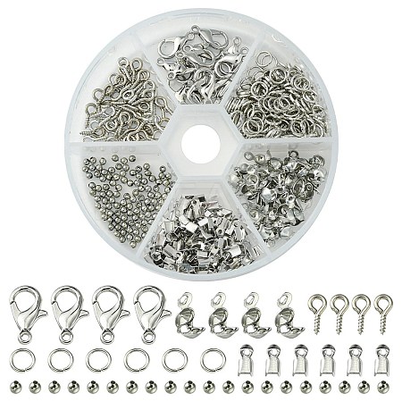 DIY Iron & Alloy Jewelry Making Findings Kit DIY-FS0005-82-1