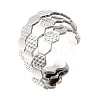 Brass Cuff Open Rings RJEW-F215-04P-3