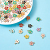 72Pcs 12 Colors Eco-Friendly Zinc Alloy Pendants FIND-CD0001-20-4