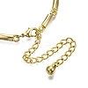 Electroplated Alloy Link Bracelets BJEW-T012-004-RS-2