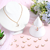 32Pcs 2 Colors Alloy Enamel Rhinestones Pendants ENAM-SC0005-54-4