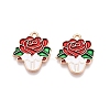 Valentine's Day Theme Alloy Enamel Pendants ENAM-T020-50H-01-1
