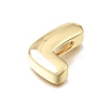Brass Slide Charms KK-E802-33G-L-2