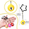 PVC Keychain HJEW-YW00041-01-3