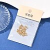 SHEGRACE Brass Spacer Beads XGRPCP053-260G-6