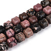 Natural Rhodonite Beads Strands G-N353-06A-10-2