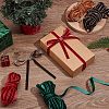 40 Yards 4 Colors Single Face Velvet Ribbons OCOR-PH0004-52-5