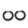 304 Stainless Steel Huggie Hoop Earrings EJEW-O087-09D-EB-1