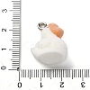 Flocky Resin Pendants FIND-S001-14Q-3
