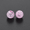 Transparent Crackle Acrylic Beads MACR-S373-66-N04-3