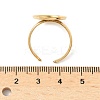 304 Stainless Steel Cuff Rings Components STAS-Z138-02G-03-5