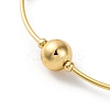 Rack Plating Brass & ABS Plastic Pearl Beads Round Link Chain Necklaces for Women NJEW-C059-08G-2