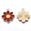 Eco-Friendly Alloy Enamel Pendants LS-X-ENAM-Q437-041C-NR-2