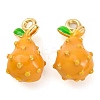 Alloy Enamel Pendants PALLOY-S032-01A-015-1