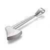 Non-Tarnish 304 Stainless Steel Pendants LS-STAS-F252-32P-2